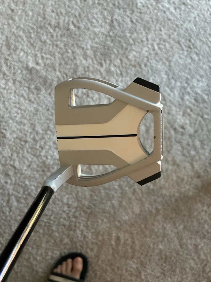 Taylor Made Spider X SX-32 Putter Blanco Derecha 35" Cubierta Incluida Foto 3 de 3