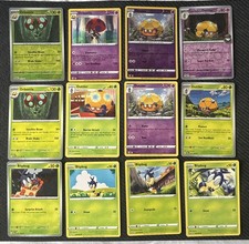 12x Pokemon card Blipbug, Dottler & Orbeetle Bundle mixed set (No Duplicate) NM