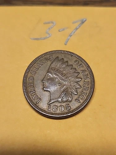 1895  Indian Head Cent XF Lot3-7
