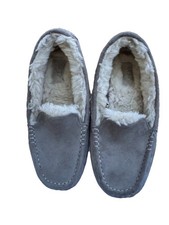 UGG Ansley Women's Moccasin Slipper, Size 7 Light Gray