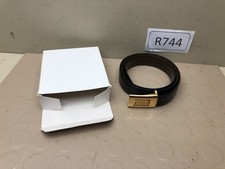 Vintage Bally Reversible Belt Men  s Black/Brown Made in Italy 42/105