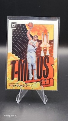 2021-22 Panini Donruss Optic Basketball Luka Doncic T-Minus 321... Insert No. 7