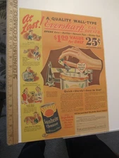 newspaper ad 1940 SUNBRITE cleanser Eversharp can opener premium