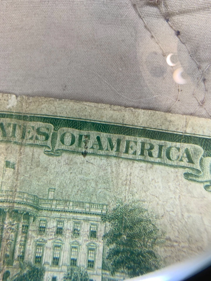 1934 Green Seal $20 Banknote Circulated Condition - Image 3 of 4