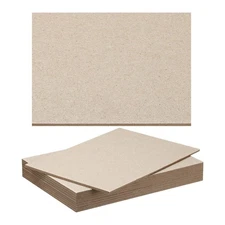 10PCS 0.1"x7"x5" Book Board Chipboard Sheets Book Binding Board Gray