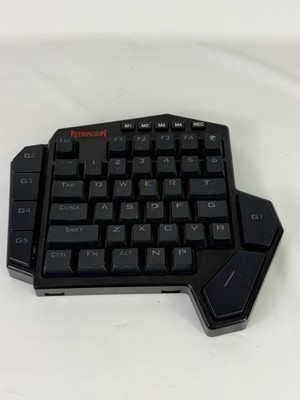 Redragon K585 RGB USB Wired Mechanical One Handed Gaming Keypad - Tested