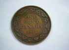 Photo of a 1911 Canada Large Cent from an eBay listing that sold on Jul 18, 2026