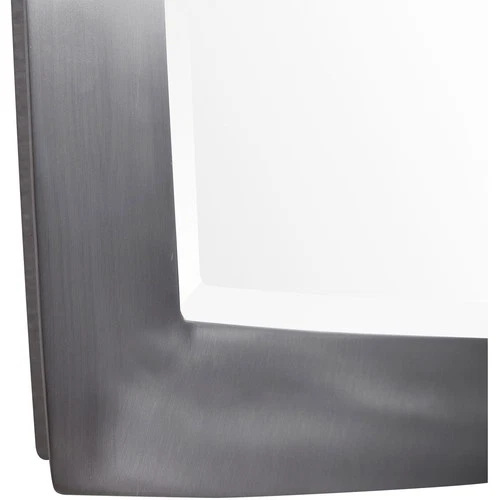 Uttermost 09618 Haskill 34 X 24 inch Brushed Nickel Wall Mirror - Picture 6 of 8