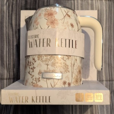 Dwell Studio Cordless Electric Water Kettle 1.7L 1500W White/Gold Auto Shut-off