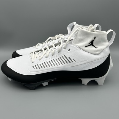 Jordan Vapor Edge 2 SMU Football Cleats  Panda  FJ5697-100 Mens Size 13.5 Wide