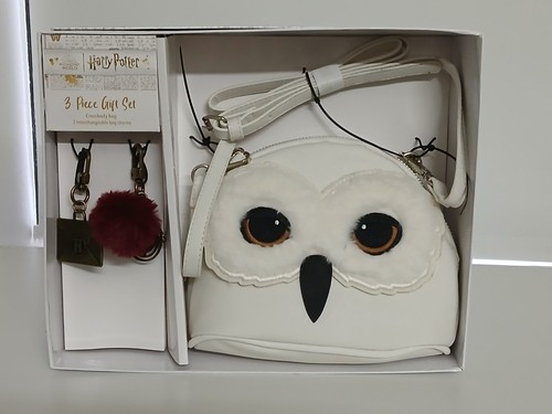NEW Harry Potter | Hedwig Owl Crossbody 3 Piece Gift Set | Wizarding World