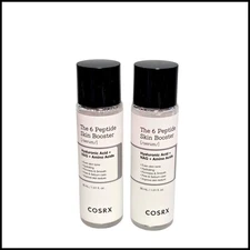 2 x Cosrx The 6 Peptide Skin Booster Serum Hyaluronic Acid NAG Amino Acids 1 fl.