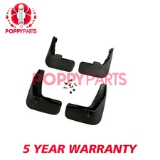 Easy Fit Mudflaps Front Rear For Citroen C4 2013-2019 Poppy