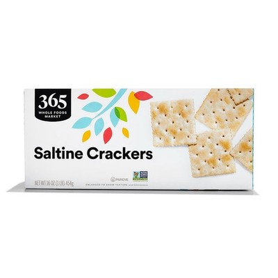 Crisp and Flavorful Salted Saltine Crackers, 16 Ounce   Wholesome Snack Choice