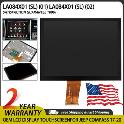17-22 Replacement 8.4'' Uconnect 4C UAQ LCD Display Touch Screen Radio Navigation