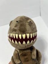 Toy Factory Jurassic World T-Rex Plush Brown Dinosaur Stuffed Animal Toy 10"