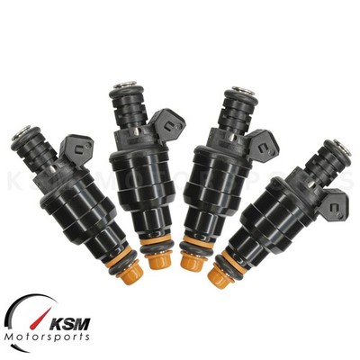 4 x 1200cc 114LB Fuel Injectors Wide fit Bosch E30 S14 M10 Turbo DOHC TT