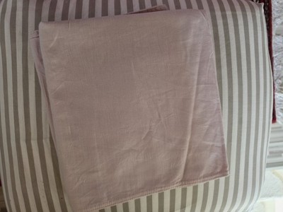H&M HOME 2 X Kopfkissenbezug 50x90 cm LEINEN Viskose Puderrosa