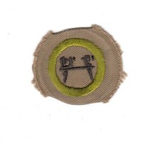 Merit Badge Wood Turning wide crimp