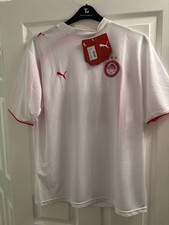 Olympiacos PUMA Men's Football Shirt Size Large BNWT Football Shirt