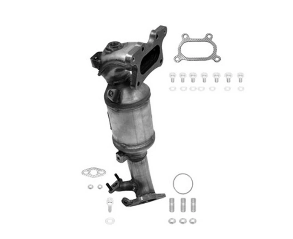 Colector convertidor catalítico inferior trasero para tracción delantera 16-20 Honda HR-V Foto 2 de 4