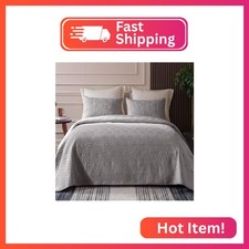 Whale Flotilla Soft Queen Quilt Bedding Set Lightweight Bedspread