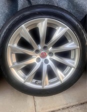 Oem 18 Jaguar F-type Staggered Wheels Tires Excellent Condition Oem 18 Jaguar F-type Staggered Wheels Tires Excellent Condition