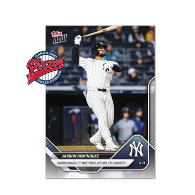 Jasson Dominguez 1st Walk-Off HR 2025 MLB Topps NOW Card 200 In