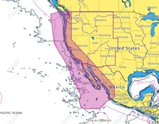 2024 C-MAP M-NA-Y206 US WEST COAST & BAJA CALIFORNIA REVEAL - Unregistred
