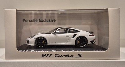 Porsche 911 Turbo S, Porsche Exclusive, WAX 201 300 26, 1/43