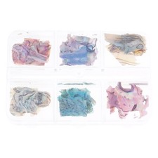 Irregular Abalone Seashell Slices 3D Nail Art for Shell Piece Nail Art Decoratio