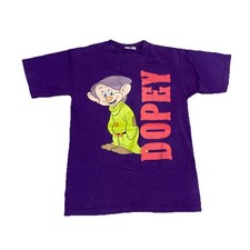 Vintage 90  s Disney Dopey Snow White Breakthrough T-Shirt Size Medium