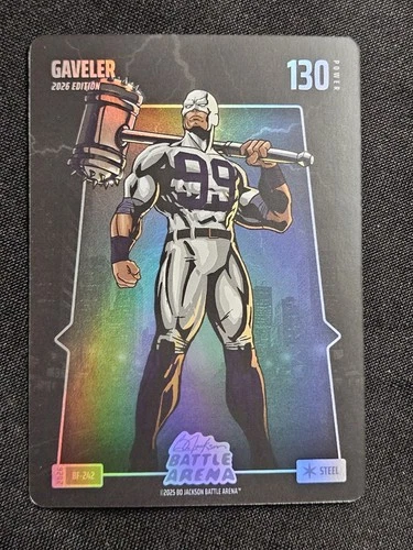 Aaron Judge STEEL Gaveler 2026 Bo Jackson Battle Arena` #BF-242 BattleFoil