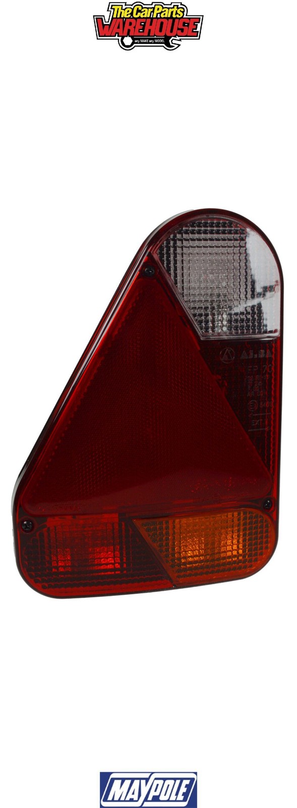 Maypole 82019BL AJBA 12V Vertical Combination Lamp LH Reverse