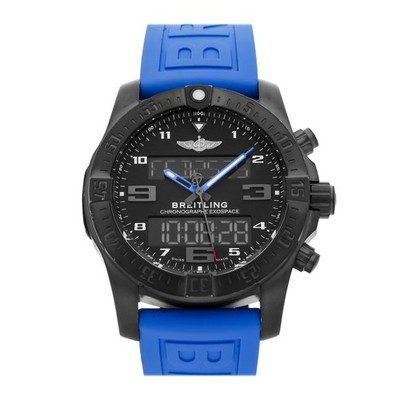 Breitling Exospace B55 Quartz Analog Digital 46mm Titanium Watch VB5510H2/BE45