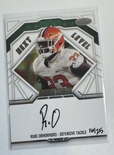 2024 SAGE Football Next level - Ruke Orhorhoro - On Card Auto - Falcons - #/25