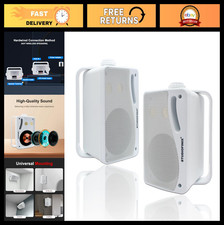 3.5" Waterproof Bluetooth Speakers, 200W Wall Mount, Indoor/Outdoor Use, Patio D