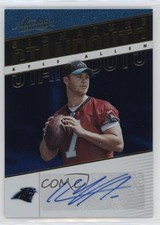 2018 Panini Absolute Signature Standouts Spectrum Blue Kyle Allen Auto 00yg