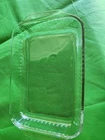 Vintage PYREX 233-S Clear Glass 3 Qt Rectangular Baking Dish - Fluted Scalloped