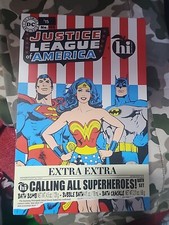 JUSTICE LEAGUE of AMERICA Bath Bomb Box Bubble Bath Bath Crackle Bath Set NEW