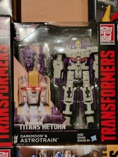 Transformers Generations Titans Return Astrotrain and Darkmoon MISB OOP VHTF