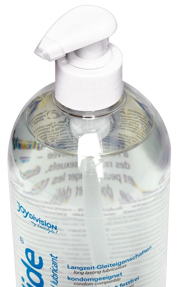 JoyDIVISION Lubrificante Original AQUAglide 1000 ml Lubricant Water Based WB 1L Foto 3 de 4