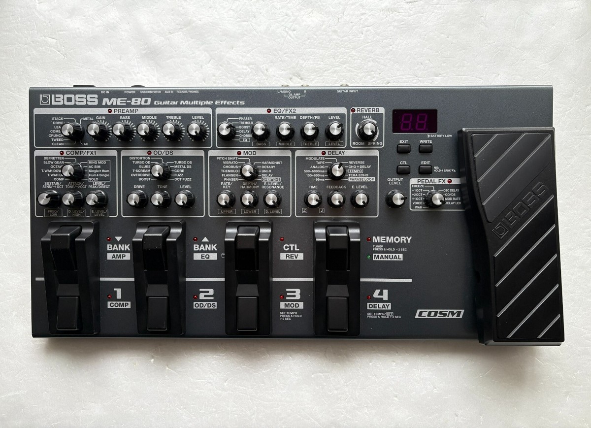 <本日2/4限定価格>BOSS ME-80 Boss ME-80 Multi Effects Guitar Effect Pedal Used from Japan