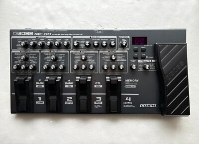 ギター BOSS ME-80 Boss ME-80 Multi Effects Guitar Effect Pedal Used from Japan