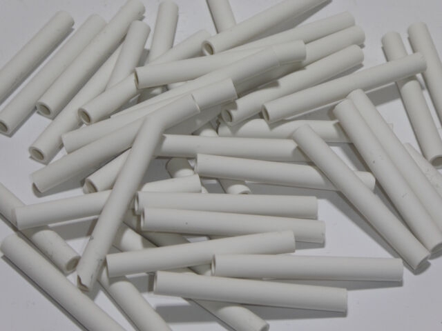 20x Keramikrohr Röhrchen bis 1350°C 50x6 2mm Isolator Thermoelement 20x Keramikrohr Röhrchen bis 1350°C 50x6 2mm Isolator Thermoelement