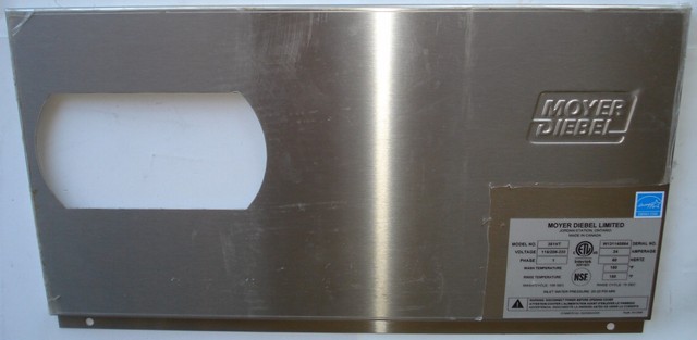 moyer diebel undercounter dishwasher