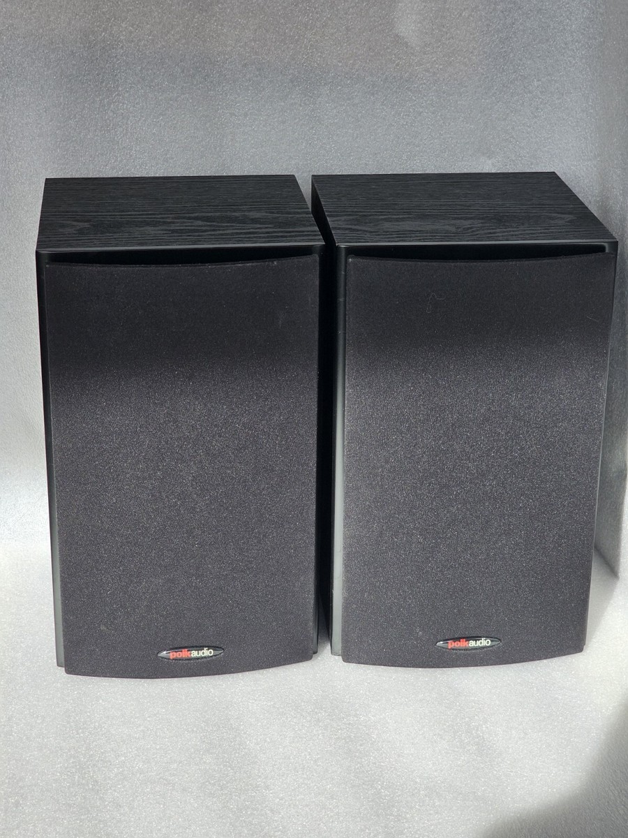 【極美品】polk audio　MODEL:T15　ブックシェルフ黒木目 極美品】polk audio MODEL:T15 ブックシェルフ黒木目 - メルカリ