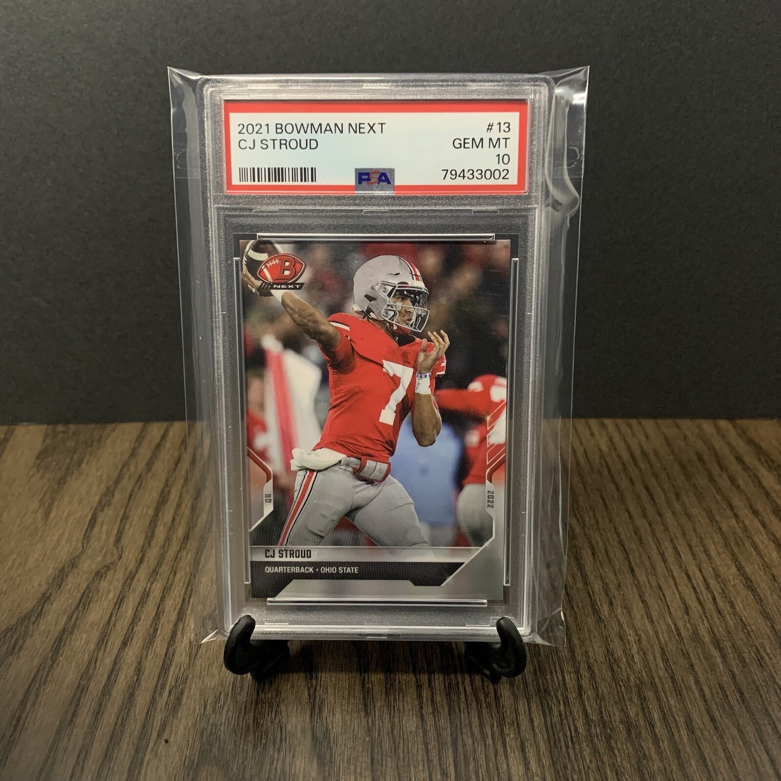 CJ Stroud 2021 Bowman Next PSA 10 Rookie - Low Pop only 100!