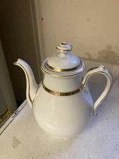 Limoges ? Old Paris Porcelain Antique Coffee Chocolate Pot 1875