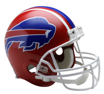 NFL Mini Helm Buffalo Bills  VSR4 Throwback Riddell 1987-2001 Helmet Football